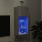 vidaXL Mueble para TV con luces LED gris Sonoma 40,5x30x90 cm