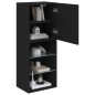 vidaXL Mueble para TV con luces LED negro 40,5x30x102 cm vidaXL Mueble para TV con luces LED negro 40,5x30x102 cm