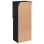 vidaXL Mueble para TV con luces LED negro 40,5x30x102 cm vidaXL Mueble para TV con luces LED negro 40,5x30x102 cm