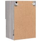 vidaXL Mueble para TV con luces LED gris Sonoma 40,5x30x60 cm
