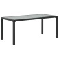 vidaXL Set de salón para jardín 3 pzs y cojines ratán sintético gris vidaXL Set de salón para jardín 3 pzs y cojines ratán sintético gris