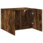 vidaXL Mueble para TV de pared roble ahumado 60x30x41 cm vidaXL Mueble para TV de pared roble ahumado 60x30x41 cm