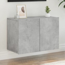 vidaXL Mueble para TV de pared gris hormigón 60x30x41 cm
