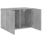 vidaXL Mueble para TV de pared gris hormigón 60x30x41 cm vidaXL Mueble para TV de pared gris hormigón 60x30x41 cm