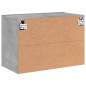 vidaXL Mueble para TV de pared gris hormigón 60x30x41 cm vidaXL Mueble para TV de pared gris hormigón 60x30x41 cm