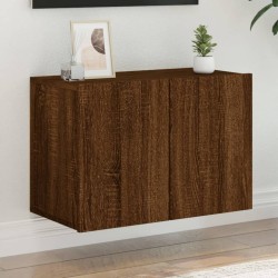 vidaXL Mueble para TV de pared roble marrón 60x30x41 cm