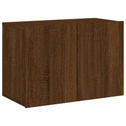 vidaXL Mueble para TV de pared roble marrón 60x30x41 cm