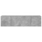 vidaXL Muebles para TV de pared 2 unidades gris hormigón 80x30x41 cm vidaXL Muebles para TV de pared 2 unidades gris hormigón 80x30x41 cm