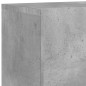 vidaXL Muebles para TV de pared 2 unidades gris hormigón 80x30x41 cm vidaXL Muebles para TV de pared 2 unidades gris hormigón 80x30x41 cm