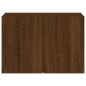 vidaXL Mueble para TV de pared roble marrón 60x30x41 cm vidaXL Mueble para TV de pared roble marrón 60x30x41 cm