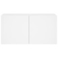 vidaXL Mueble para TV de pared blanco 80x30x41 cm vidaXL Mueble para TV de pared blanco 80x30x41 cm