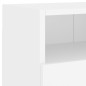 vidaXL Muebles de pared TV 2 uds madera ingeniería blanco 80x30x30 cm vidaXL Muebles de pared TV 2 uds madera ingeniería blanco 80x30x30 cm