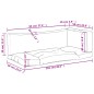 vidaXL Cojines para palets 3 unidades tela gris vidaXL Cojines para palets 3 unidades tela gris