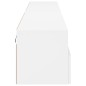 vidaXL Muebles de pared TV 2 uds madera ingeniería blanco 100x30x30 cm vidaXL Muebles de pared TV 2 uds madera ingeniería blanco 100x30x30 cm