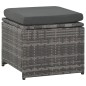 vidaXL Set de salón para jardín 6 pzs y cojines ratán sintético gris vidaXL Set de salón para jardín 6 pzs y cojines ratán sintético gris