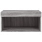 vidaXL Mueble para TV con luces LED gris Sonoma 60x30x30 cm