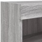 vidaXL Mueble para TV con luces LED gris Sonoma 60x30x30 cm