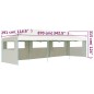 vidaXL Carpa de fiestas pop-up plegable con 5 paredes crema 3x9 m vidaXL Carpa de fiestas pop-up plegable con 5 paredes crema 3x9 m