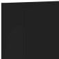 vidaXL Mueble de TV de pared madera de ingeniería negro 40,5x30x60 cm vidaXL Mueble de TV de pared madera de ingeniería negro 40,5x30x60 cm