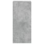 vidaXL Mueble TV de pared madera ingeniería gris hormigón 40,5x30x90cm