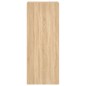 vidaXL Mueble TV de pared madera ingeniería roble Sonoma 40,5x30x102cm vidaXL Mueble TV de pared madera ingeniería roble Sonoma 40,5x30x102cm