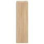 vidaXL Mueble TV de pared madera ingeniería roble Sonoma 40,5x30x102cm vidaXL Mueble TV de pared madera ingeniería roble Sonoma 40,5x30x102cm