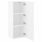 vidaXL Mueble de TV de pared madera ingeniería blanco 40,5x30x102 cm