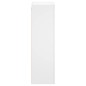 vidaXL Mueble de TV de pared madera ingeniería blanco 40,5x30x102 cm
