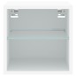 vidaXL Mueble de TV de pared con luces LED blanco 30x28,5x30 cm vidaXL Mueble de TV de pared con luces LED blanco 30x28,5x30 cm
