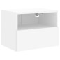 vidaXL Muebles de pared TV 2 uds madera ingeniería blanco 40x30x30 cm vidaXL Muebles de pared TV 2 uds madera ingeniería blanco 40x30x30 cm