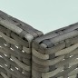 vidaXL Set de muebles de jardín 4 pzas y cojines ratán sintético gris vidaXL Set de muebles de jardín 4 pzas y cojines ratán sintético gris