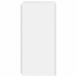 vidaXL Muebles de TV de pared con luces LED 2 uds blanco 30,5x35x70 cm