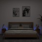 vidaXL Muebles TV de pared luces LED 2 uds roble ahumado 30,5x35x30 cm vidaXL Muebles TV de pared luces LED 2 uds roble ahumado 30,5x35x30 cm