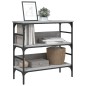 vidaXL Mesa consola madera de ingeniería gris Sonoma 75x32x75 cm vidaXL Mesa consola madera de ingeniería gris Sonoma 75x32x75 cm