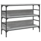 vidaXL Mesa consola madera de ingeniería gris Sonoma 100x32x75 cm vidaXL Mesa consola madera de ingeniería gris Sonoma 100x32x75 cm