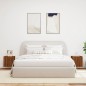 vidaXL Muebles TV de pared luces LED 2 uds marrón roble 40,5x35x40 cm