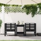 vidaXL Sillas de jardín 2 uds madera maciza pino blanco 61,5x53x71 cm vidaXL Sillas de jardín 2 uds madera maciza pino blanco 61,5x53x71 cm