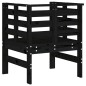 vidaXL Sillas de jardín 2 uds madera maciza pino blanco 61,5x53x71 cm vidaXL Sillas de jardín 2 uds madera maciza pino blanco 61,5x53x71 cm