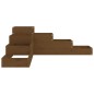 vidaXL Jardinera 4 pisos madera maciza pino marrón miel 106x104,5x36cm vidaXL Jardinera 4 pisos madera maciza pino marrón miel 106x104,5x36cm