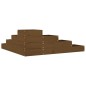 vidaXL Jardinera 4 pisos madera maciza pino marrón miel 106x104,5x36cm vidaXL Jardinera 4 pisos madera maciza pino marrón miel 106x104,5x36cm