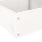 vidaXL Jardinera 4 niveles madera maciza pino blanca 106x104,5x36 cm vidaXL Jardinera 4 niveles madera maciza pino blanca 106x104,5x36 cm