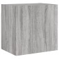 vidaXL Mueble TV de pared madera ingeniería gris Sonoma 40,5x30x40 cm vidaXL Mueble TV de pared madera ingeniería gris Sonoma 40,5x30x40 cm