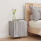 vidaXL Mueble TV de pared madera ingeniería gris Sonoma 40,5x30x40 cm vidaXL Mueble TV de pared madera ingeniería gris Sonoma 40,5x30x40 cm
