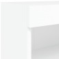 vidaXL Muebles de TV con luces LED 2 uds blanco 80x30x30 cm