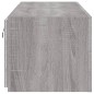 vidaXL Muebles TV de pared con luces LED 2 uds gris Sonoma 60x35x31 cm vidaXL Muebles TV de pared con luces LED 2 uds gris Sonoma 60x35x31 cm