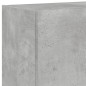 vidaXL Mueble de TV de pared con luces LED gris hormigón 60x35x41 cm vidaXL Mueble de TV de pared con luces LED gris hormigón 60x35x41 cm