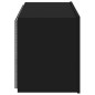vidaXL Mueble de TV de pared con luces LED negro 80x35x41 cm vidaXL Mueble de TV de pared con luces LED negro 80x35x41 cm