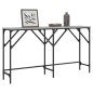 vidaXL Mesa consola madera de ingeniería gris Sonoma 140x29x75 cm vidaXL Mesa consola madera de ingeniería gris Sonoma 140x29x75 cm