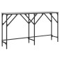 vidaXL Mesa consola madera de ingeniería gris Sonoma 140x29x75 cm vidaXL Mesa consola madera de ingeniería gris Sonoma 140x29x75 cm