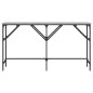 vidaXL Mesa consola madera de ingeniería gris Sonoma 140x29x75 cm vidaXL Mesa consola madera de ingeniería gris Sonoma 140x29x75 cm
